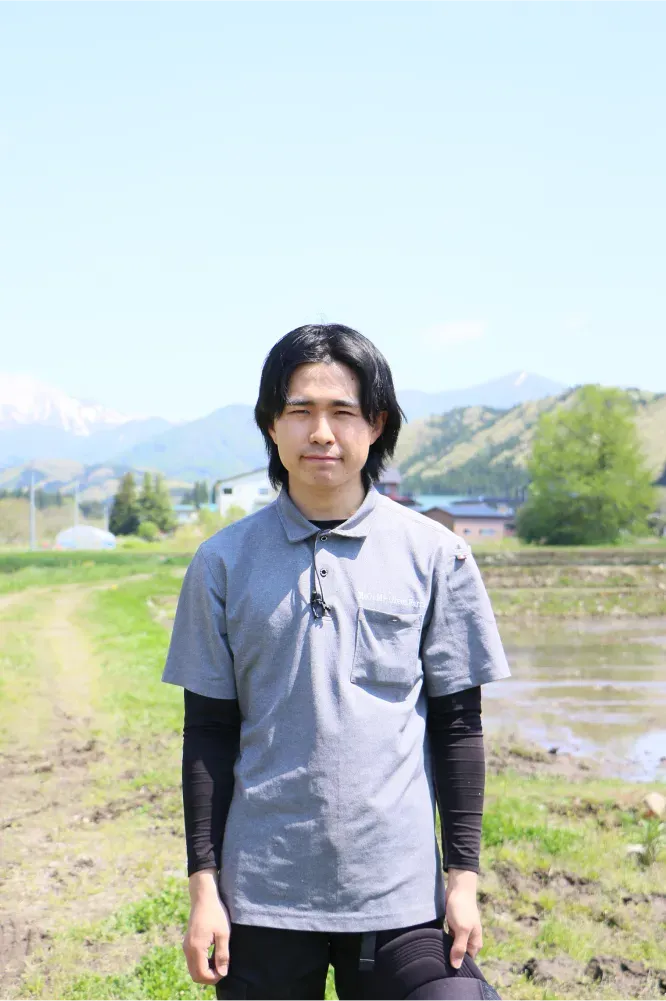 浅水規玖さん（（株）もがみグリーンファーム）の写真